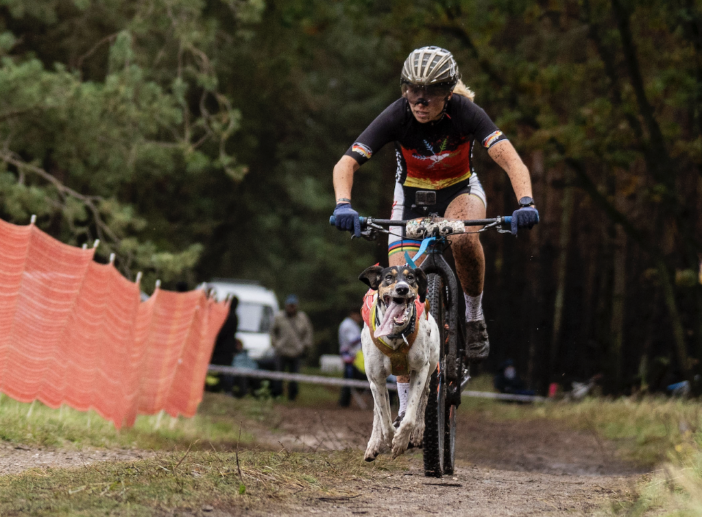 Verdensmester bikejoring